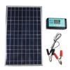 100W Solar Panel Kit with Controller for 12V 24V Solar Charging Systems