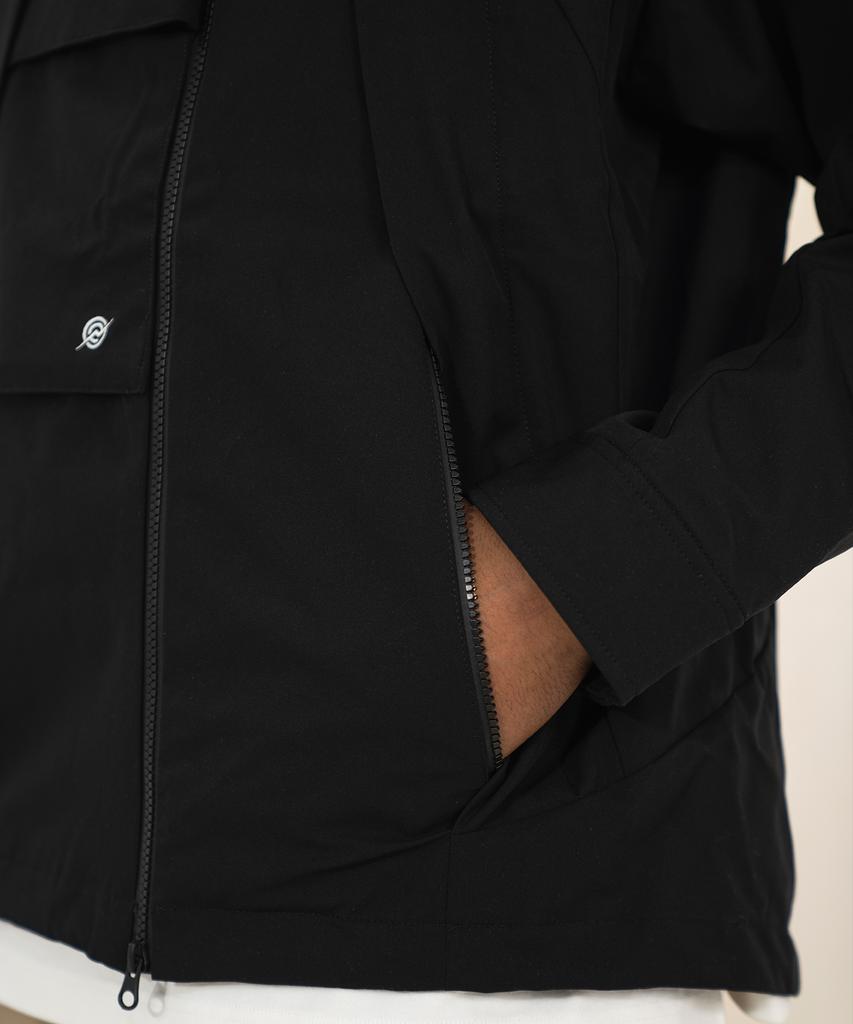 Kalapatthar 3 Layer Hard Shell Mid-Jacket - Black