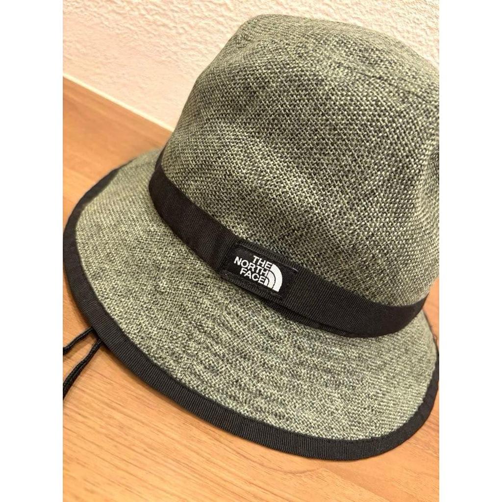 Used [Good Condition] The North Face Kids Hike Hat Hat 53cm Khaki Green
