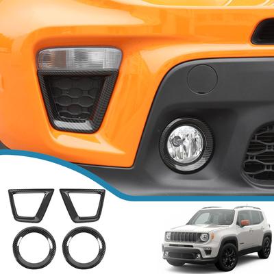 Couvercle de décoration de feu antibrouillard avant de voiture, clignotant, pour Jeep Renegade 2022 2023, accessoires extérieurs