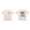 High Street Vintage T-Shirt Couples Loose Fit Crew Neck Short Sleeve Letter Print Casual Top