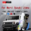 For Marti Jimny 1998-2025 JB53 JB64 JB74 Paint Repair Pen Touch Up Scratch Remover DIY Auto Accessories Black White Red