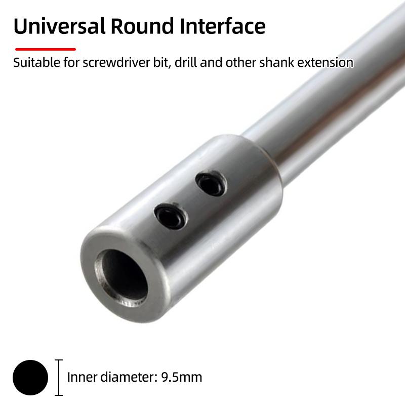 173mm Drill Bit Extension Rod Screwdriver Bit Holder 9mm Round Shank Extension Bars Driver Adapter Electric Drill Power Tools