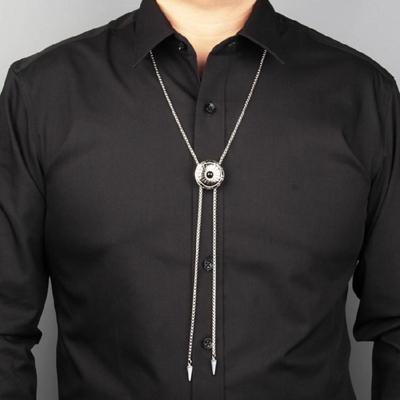 Collier Cravate Bolo pour Adolescentes Chokers Cool Bijoux Marguerites Chaîne de Cou