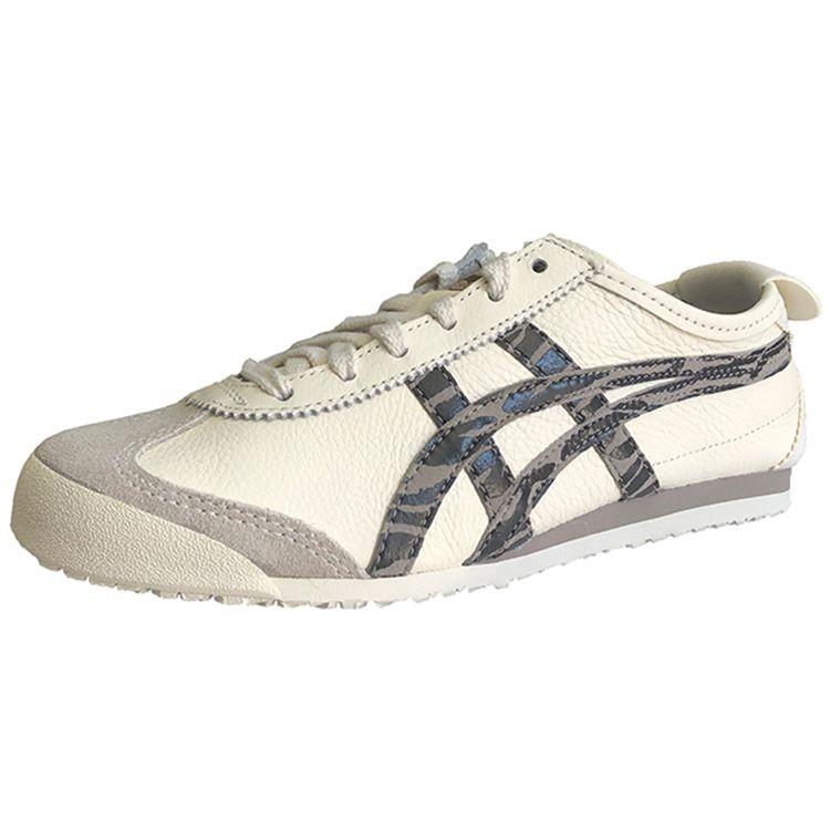Onitsuka Tiger Mexico 66 Comfortable Versatile Non-Slip Lightweight Low-Top Casual Shoes Unisex sneaker Black White 1183A212-107