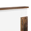 Headboard in Smoked Oak 150 cm Wood Based Material