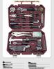 Household Repair Tool Set: Pliers, Hammer, Wrench, Combination Box