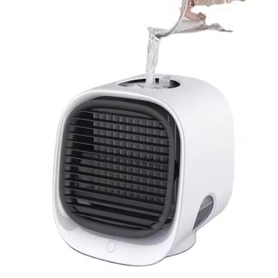 Portable Air Conditioner,Mini Evaporative Water Air Cooler,Powerful 3-Speed Personal Ventilador,Desk Cooling Fan for Home Office