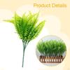 12 Inches Green Faux Fern Plants Home Decoration Lightweight Accessories for Indoor Potted
