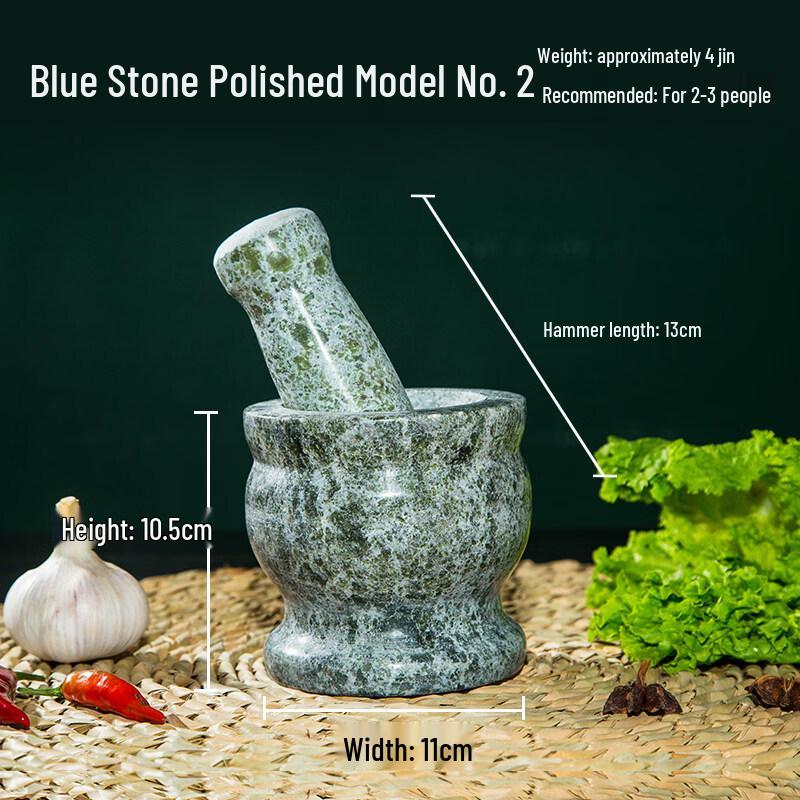 Yingtang Bluestone Mortar and Pestle Set