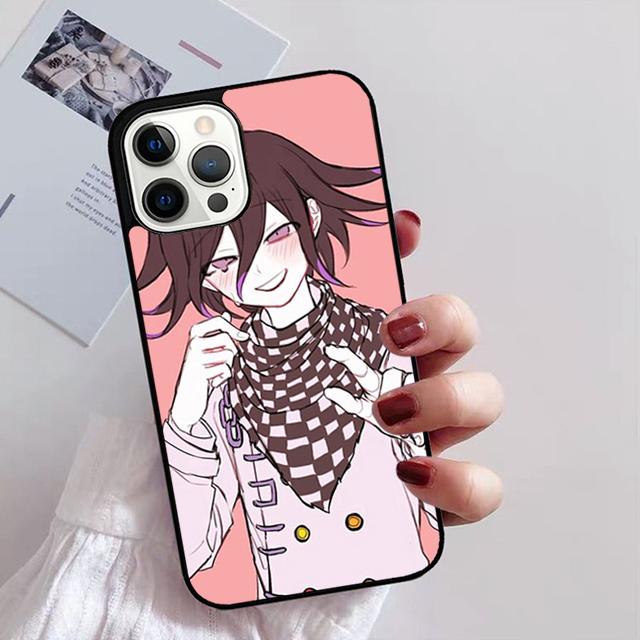 Kokichi Ouma Phone Case for iPhone 11 12 13 14 Pro Max Mini XR XS SE 2020 6 7 8 Plus Samsung S21 S22 Coque Fundas