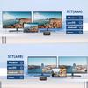Video Splitter 4K60Hz DP to Compatible HDMI+DP MST Splitter Dual Monitor Adapter for Laptop Ultrabook Compatible HDMI