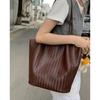 Retro Large-capacity Underarm Commuter Bag, Women's Bag, Versatile Bucket Bag, Simple Shoulder Bag