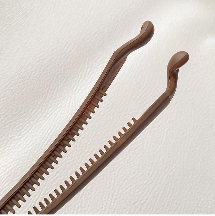 Women Elegant Matt Color Banana Claw Clips Matt Color Plastic Hair Barrettes Simple Solid Clips Ponytail Holder Accessories