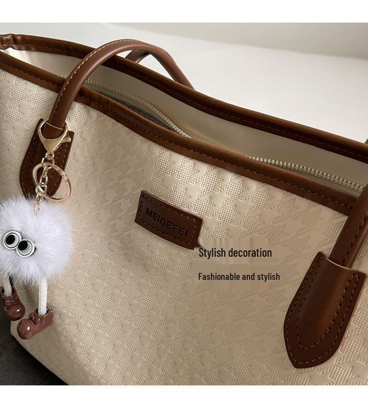 Damen 2024 Casual Tote Bag mit großem Fassungsvermögen für Arbeit und Studium