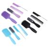 4pcs Hair Brush Set Hollow Comb Tail Comb Fine Wide Teeth Scalp Massage Hair Styling Comb Set