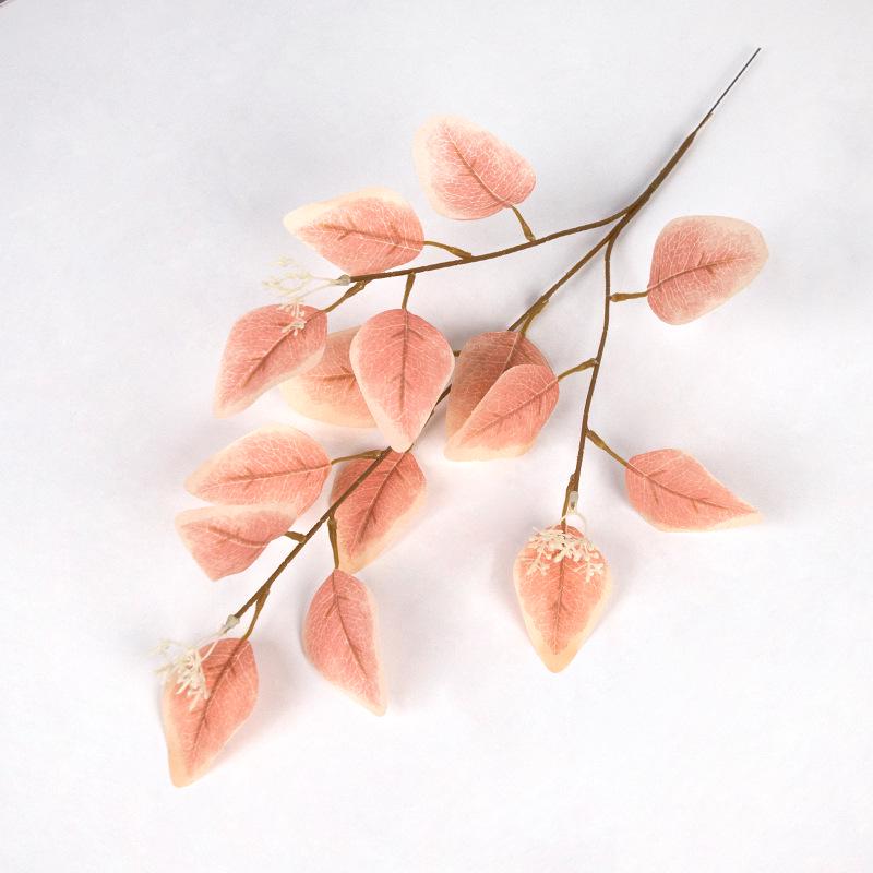 Eucalyptus & Berry Greenery: 3-Prong Simulation Foliage for Wedding Arrangements & Home Decor