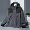 Autumn/Winter Outdoor Windproof Jacket: Women's Single Layer & Men's Three-in-One Set with Detachable Liner