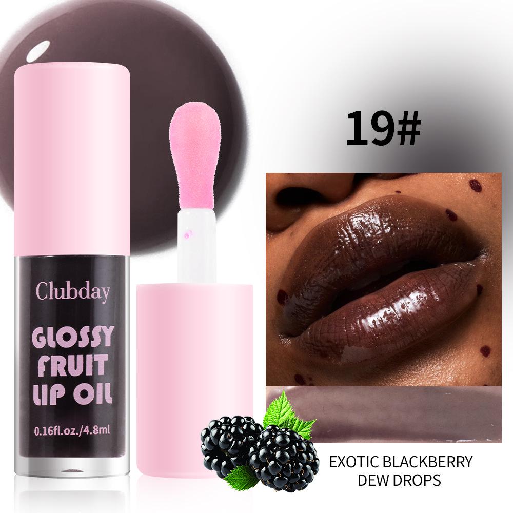 Brillo de Labios Hidratante de Larga Duración Multicolor Clubday para Labios Voluminosos