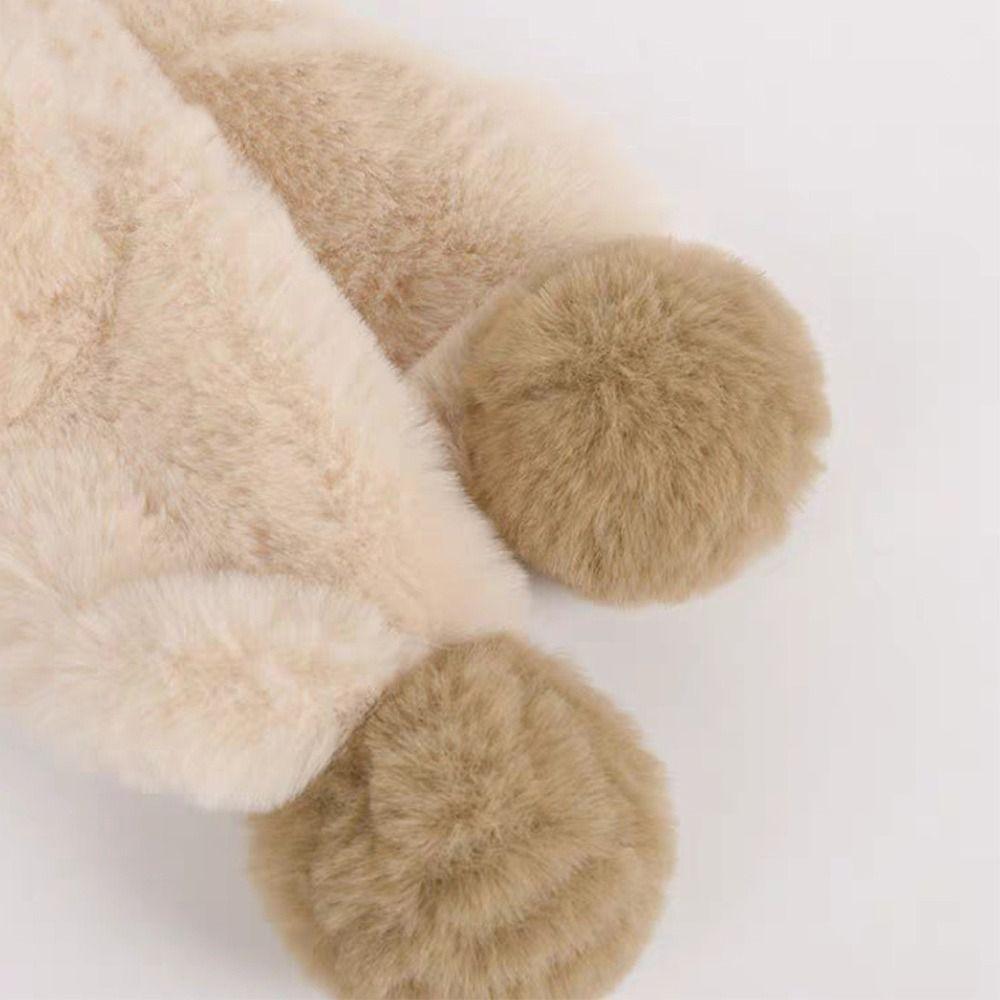 One-Piece Kids Hat Hooded Scarf Windproof Infant Beanies Cap Fashion Winter Baby Hat Scarf