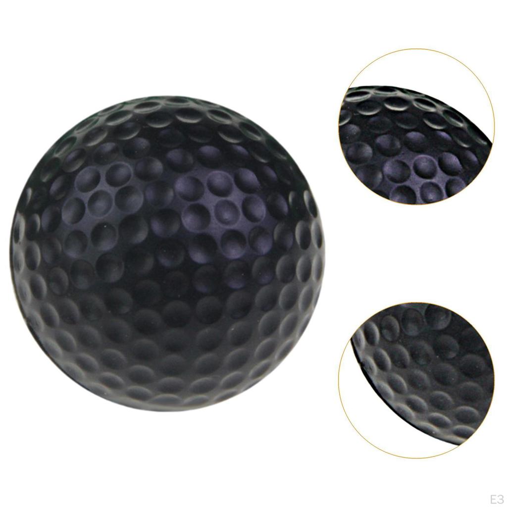 10er-Pack Golf-Übungsbälle, Durchmesser 4,2 cm, ideal für Anfänger zu Hause