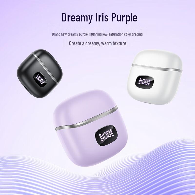 

HOCO EQ1 True Wireless Semi-in-Ear Bluetooth Earbuds with Digital Display