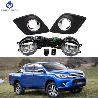 2 Stück Auto LED Nebelscheinwerfer Nebellicht Für Toyota Hilux Revo 2015 2016 2017 2018 2019 Stoßstange Tagfahrlicht Autozubehör