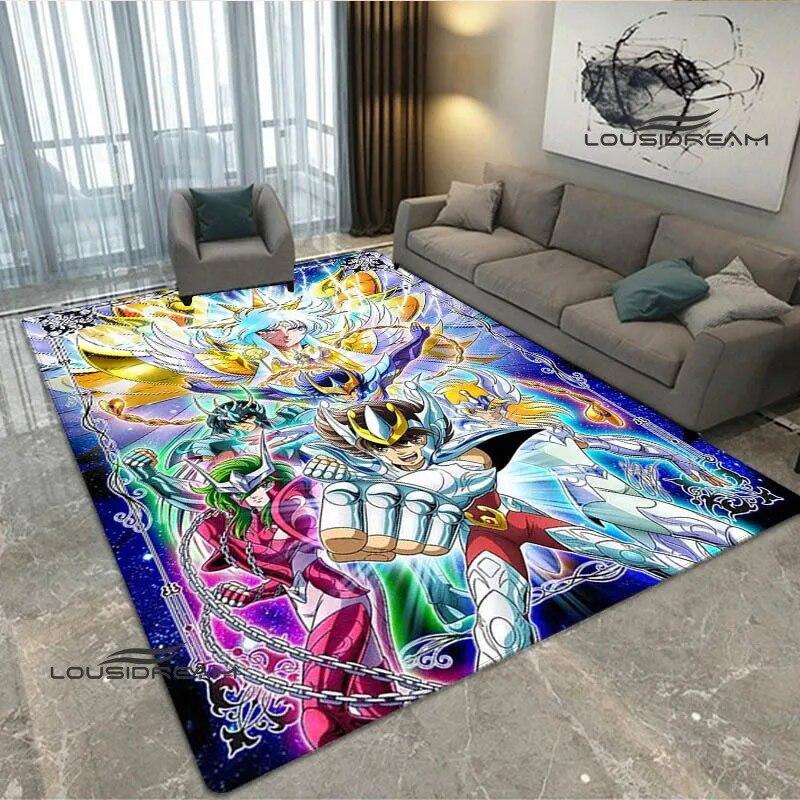 

Ковер с принтом «Рыцари зодиака» для гостиной, спальни, подарок, украшение для дома