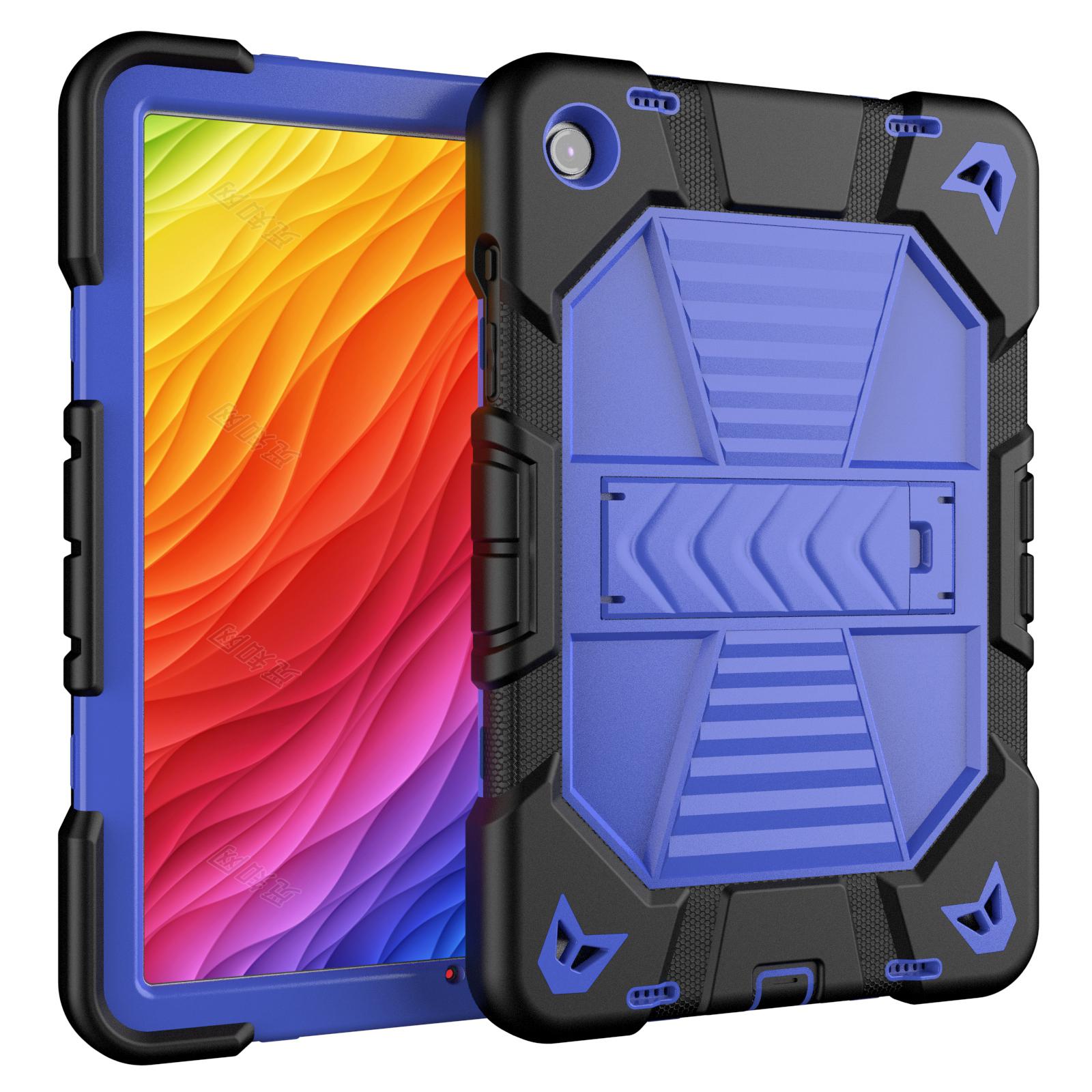 

Для планшета Samsung Galaxy Tab A9+ Чохол з підставкою PC+Силікон Протиударний Захисний Чохол Black+Blue