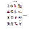 Kinder Tattoos Aufkleber Glitzer Goldstaub Cartoon Schmetterling Regenbogen Insekt Sonnenblume Farbset Niedliche Aufkleber