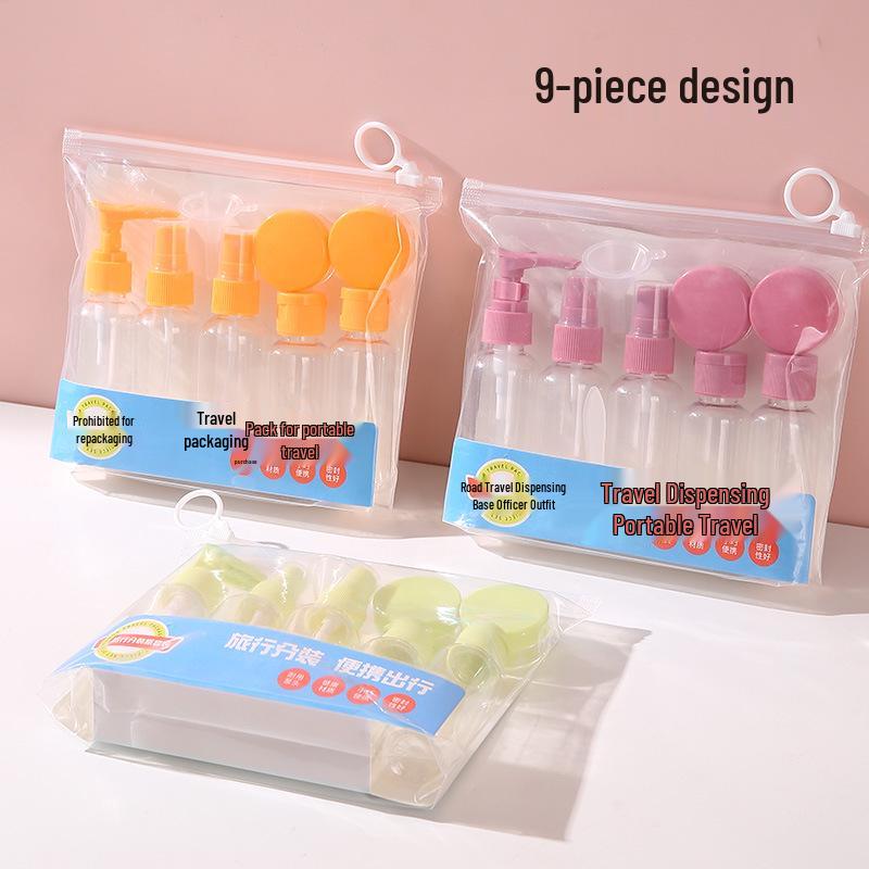 Women's Portable Travel Cosmetics Refill Set: Airplane-Friendly Lotion & Cream Sprays