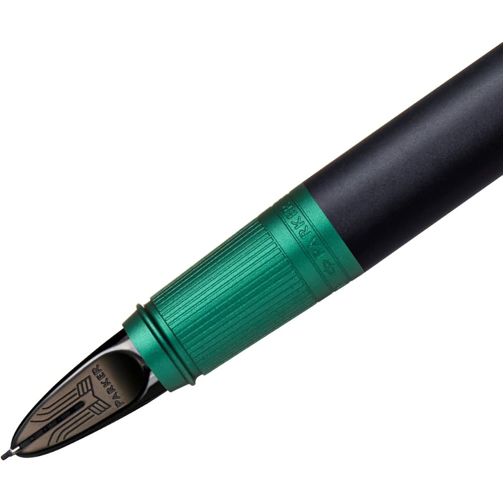 PARKER Hoodie 5th Ingenuity Slim Deep Black Green BT Fine Print Water-based Gift Box Regular Impo...