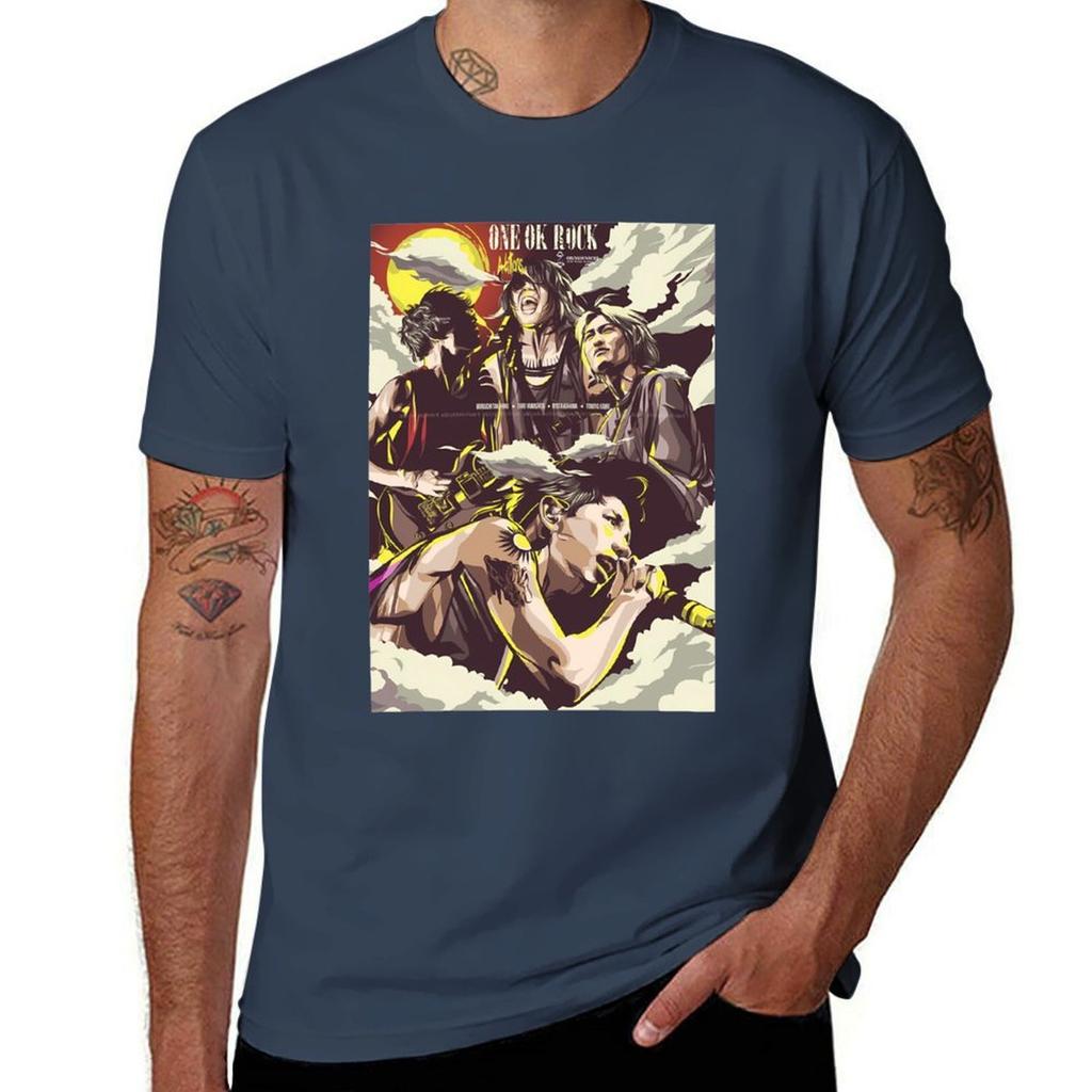 One Ok Rock Band Art Tshirt Unisex T Shirt Cotton 100 Unisex T Shirt Luxury Tshirt