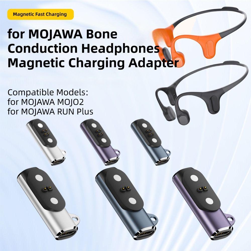Світлодіодний індикатор Магнітна головка Роз'єм Type-C для навушників для MOJAWA Run Plus Mojo2