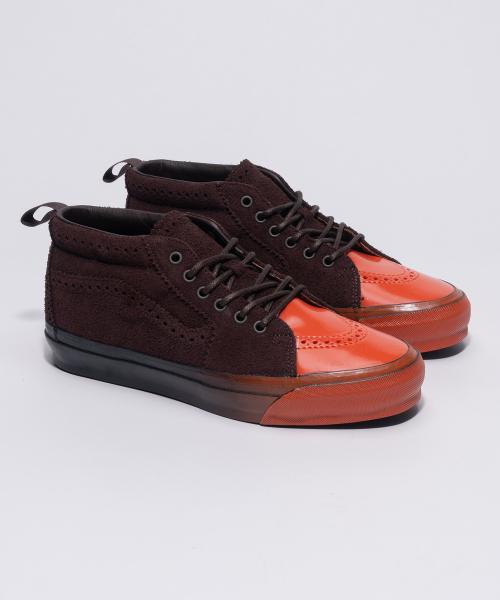 [Vans] Vans Premium LX Skate Mid Reissue 83 Brogue (TDC) Coffee Bean VN000S676CB1 [Shipped from Korea] 100% Authentic