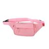 Men's and Women's Universal Models Waist Bag Crossbody Bags Sports Cell Phone Bags Solid Color Large Capacity Chest Bag