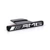Car Chrome Front Hood Grille AMG Emblem Badge Auto Trinket Styling For Mercedes Benz GLA C E S G Class CLA GLK W211 W212 W213