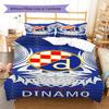 Dinamo Zagreb Pattern Bedding Set Quilt Cover Pillowcase Home Decor Gift (1 * duvet cover + 2 * pillowcase, without core)