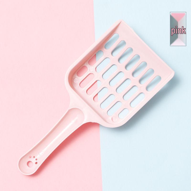 Colorful Cat Litter Scoop with Ergonomic Handle