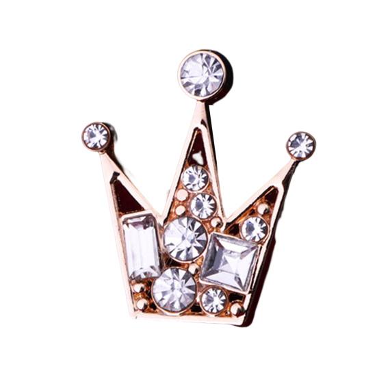 

Булавка с отворотом, блестящая геометрическая фигура, легко носить, искусственный кристалл, темперамент, украшение для одежды, гальваника, роскошь