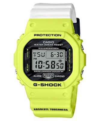 Orologio Digitale G-SHOCK da Uomo in Resina Resistente all'Acqua 200M Resistente agli Urti Quarzo DW-5600TGA-9