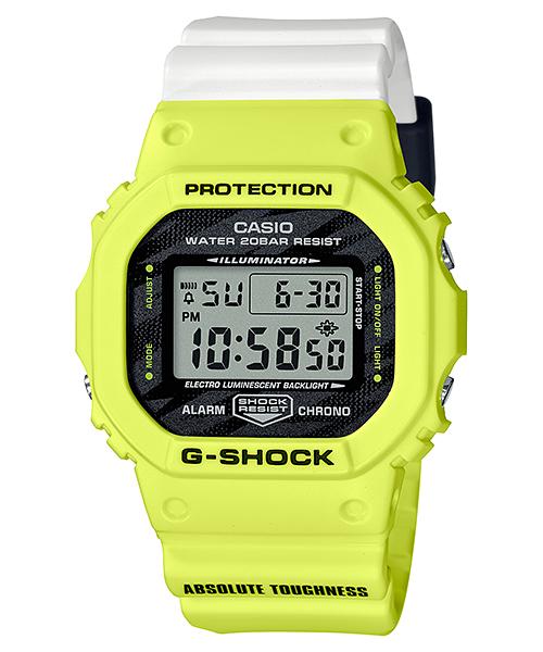 

Casio G-SHOCK Men s Resin 200M Water Resistant Digital Shock Resistant Quartz Watch DW-5600TGA-9 золотой