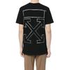 Off-White SS20 Little Figure Print Short Sleeve T-Shirt Men Tops Black OMAA027S201850091001