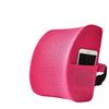 1pcs Ergonomic Waist Cushion with Pocket Office Car Dual-use Memory Cotton Elastic Waist Protection Sedentary Waist Support Non-slip Backrest