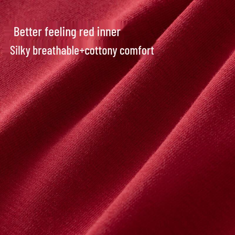 SecretWorld Women's Cotton Modal Red Briefs & Sets