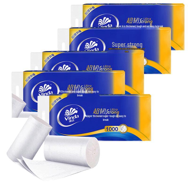 Vinda Super Tough Coreless Toilet Paper