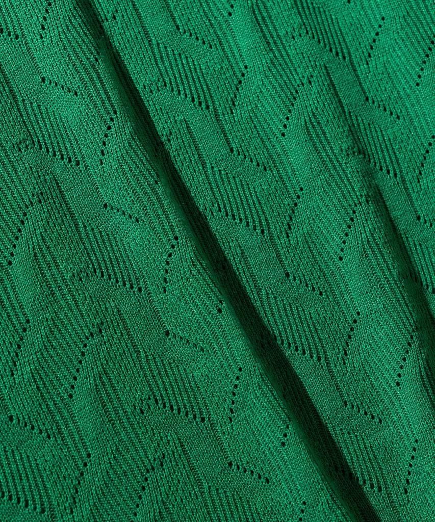 VASTIC Comb Pattern Knit_Green