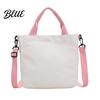 Small Shoulder Purse Canvas Crossbody Bag Lightweight Handbag with Adjustable Strap Stylish Shopping Bag Travel Women for Daily Commute Strap
