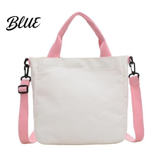 Small Shoulder Purse Canvas Crossbody Bag Lightweight Handbag with Adjustable Strap Stylish Shopping Bag Travel Women for Daily Commute Strap