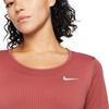 Nike Solid Color Crew Neck Pullover Logo Print American Vintage Dopamine Long Sleeve T-Shirt Women T-Shirt Red BV3919-661